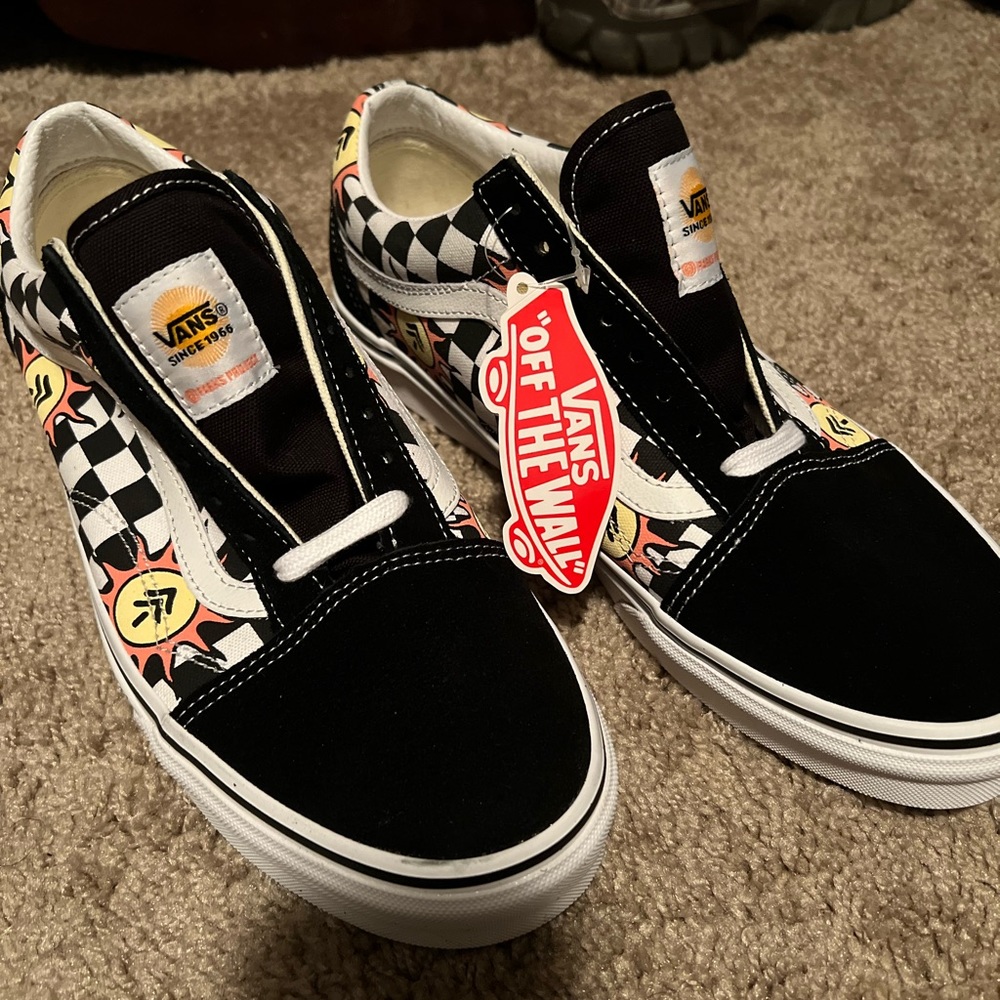 Vans parks project skat shoes, mens size 10